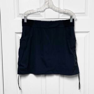 Columbia Anytime Casual Skort – Women’s Large Black Omni‑Shade UPF 50